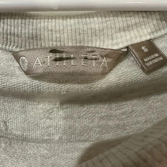 NWOT Athleta Sweatshirt Dress size small - Picture 2 of 5